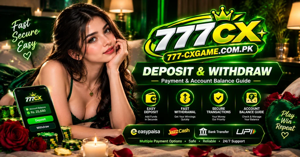 777CX Game deposit & withdraw image